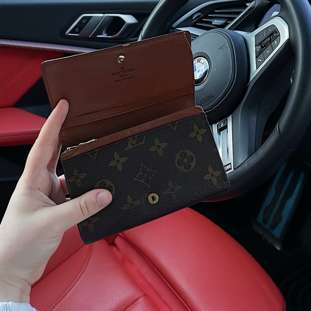 LOUIS VUITTON WALLET PORTE MONNAIE BILLETS TRESOR || BROWN🤎